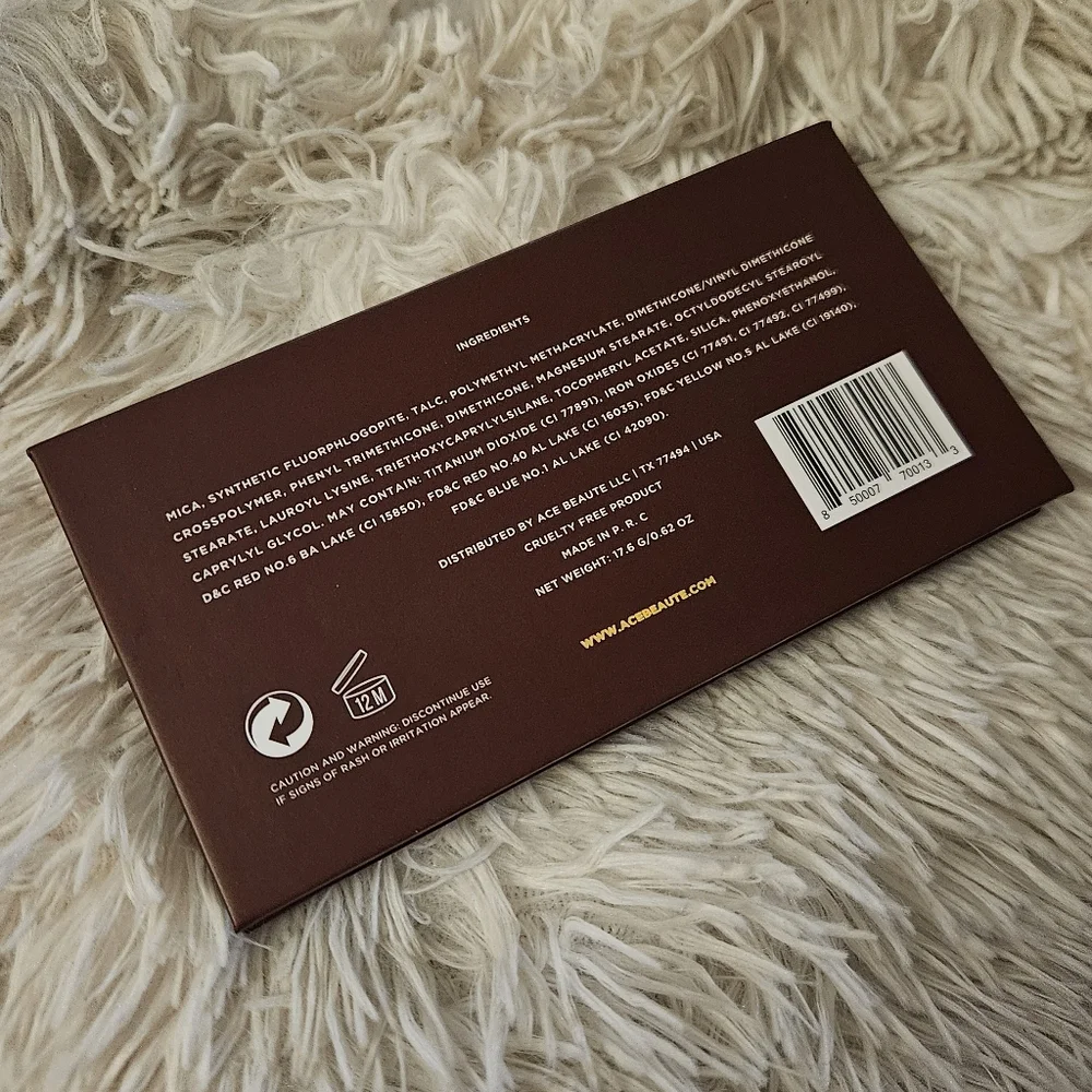🆕️Ace Beauty Bronzed in Paradise Bronzer Palette
